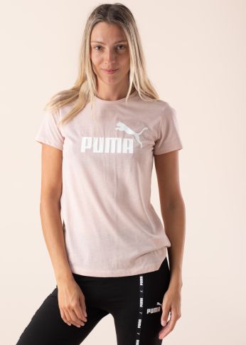 Puma T-krekls Ess Logotips Heather