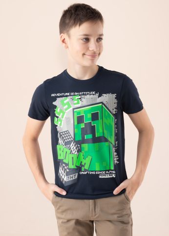 Name It Kids T-krekls Nolas Minecraft