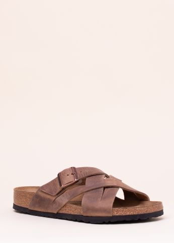 Birkenstock ādas sandales Lugano