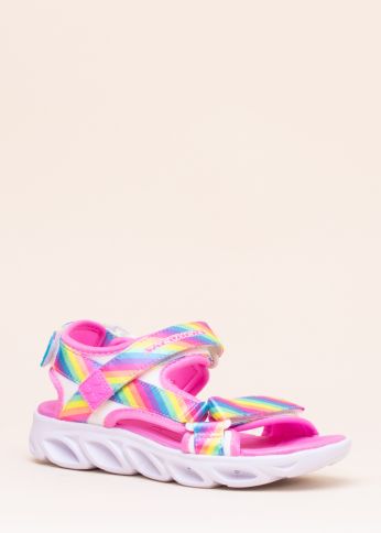 Skechers sandales ar gaismiņām Hypno-flash - Rainbow Lights